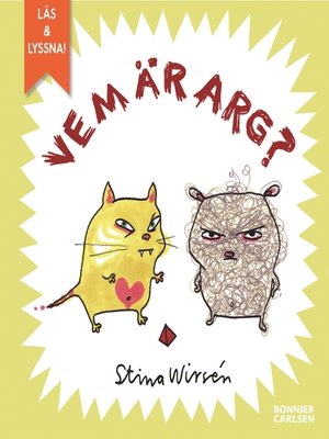 cover image of Vem är arg?